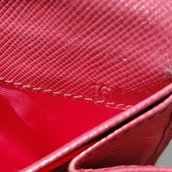 Authentic Prada Saffiano Large Wallet, Pink - Picture 10 of 16
